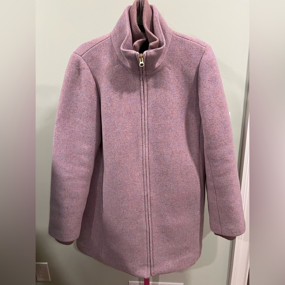 J. Crew Lodge Wool Coat Heather Cotton Candy Size 14 perfect for L - Picture 6 of 12